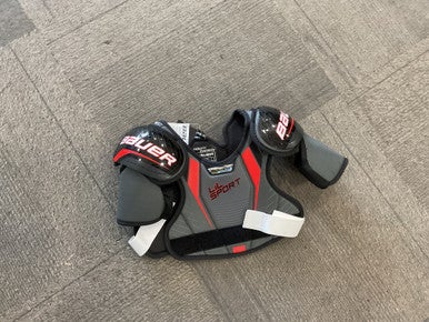 Used Bauer S18 Youth Shoulder Pads LG 11614-S000218571