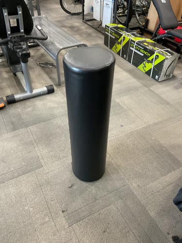 Used YOGA BOLSTER Exercise Foam Roller Black LG 11614-S000212238