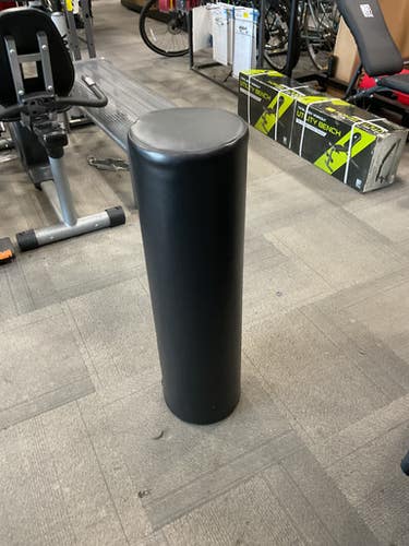 Used YOGA BOLSTER Exercise Foam Roller Black LG 11614-S000212239