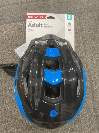 Used Schwinn DASH ADULT BIKE HELMET Bike Helmet Royal Blue One Size 11614-S000219916
