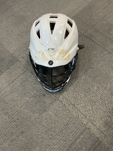 Used Cascade CS - YOUTH Lacrosse Helmet White XS 11614-S000219822
