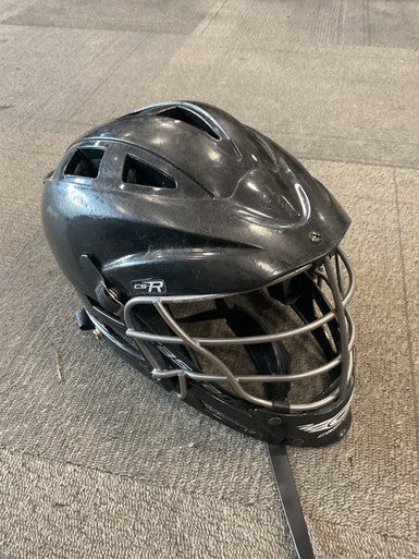 Used Cascade CS-R YOUTH Lacrosse Helmet Black MD 11614-S000216572