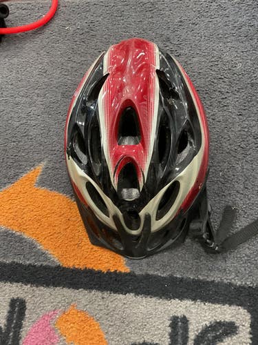 Used ADULT BIKE HELMET Bike Helmet Red One Size 11614-S000213760