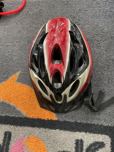Used ADULT BIKE HELMET Bike Helmet Red One Size 11614-S000213760