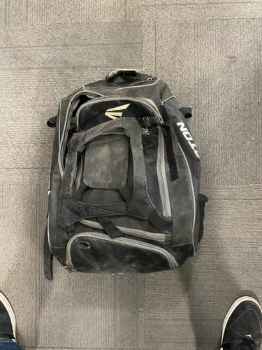 Used Easton BACKPACK BB/SB Player Carry Bag Black 11614-S000213698