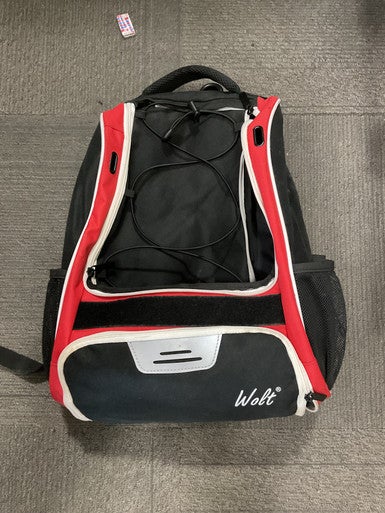 Used WOLT BACKPACK BB/SB Player Backpack Red 11614-S000213630