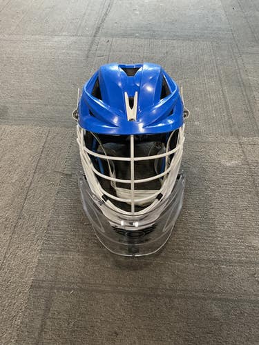 Used Cascade XRS Lacrosse Helmet Royal Blue LG 11614-S000213488