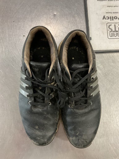 Used Adidas Mens Golf Shoes Black Senior 7 11614-S000211280