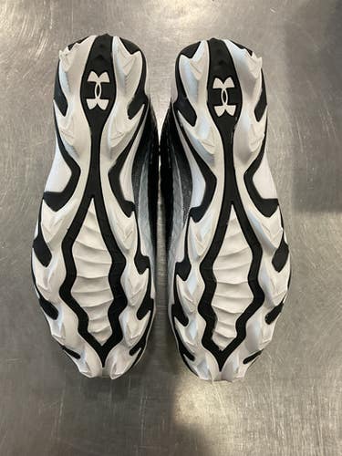Used Under Armour Adult FB Cleats Black Senior 9.5 11614-S000211126