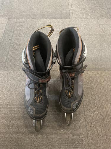 Used K2 EXO 80 Senior Rec Fitness Skates Black Senior 11 11614-S000224141