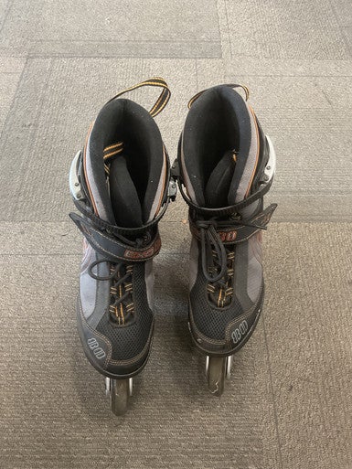 Used K2 EXO 80 Senior Rec Fitness Skates Black Senior 11 11614-S000224141