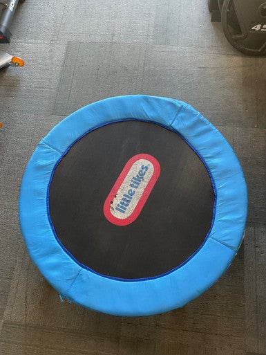 Used LITTLE TIKES TRAMPOLINE Exercise Trampoline Royal Blue 11614-S000224067