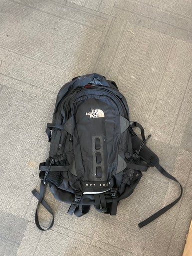 Used North Face HOT SHOT Backpack Black 11614-S000224052