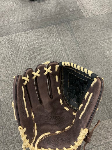 Used Rawlings THE MARK OF A PRO BB/SB Glove LH Throw Brown 12 1/2" 11614-S000224043