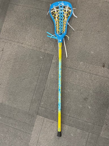 Used Under Armour FUTURES Wmn Atk/Mid Complete Stick Royal Blue And Gold 11614-S000224024