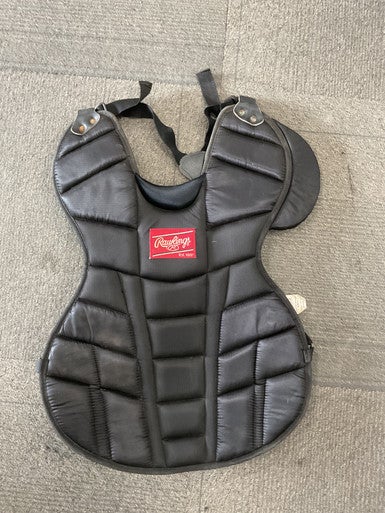 Used Rawlings AGP2 Catchers Chest Protector Black Adult 11614-S000223676