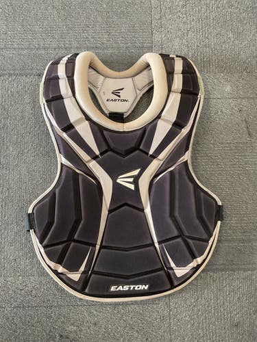 Used Easton CHEST PROTECTOR Catchers Chest Protector Black Adult 11614-S000223677