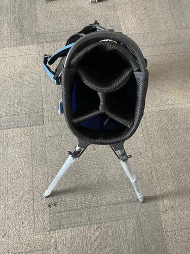 Used US Kids STAND BAG GREEN/BLUE Jr Stand Bag Kelly green 11614-S000223671