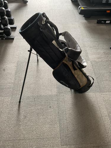 Used Sun Mountain 4 WAY STAND BAG Mens Stand Bag Grey 11614-S000223661