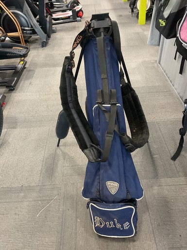 Used Ping MANTIS SUNDAY BAG Mens Stand Bag Navy Blue 11614-S000223256