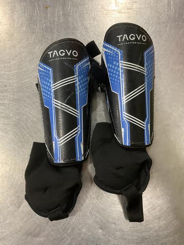 Used Soccer Shin Guards Adult Royal Blue LG 11614-S000223178