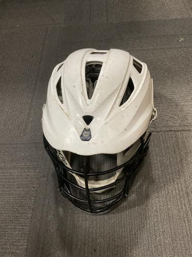 Used Cascade PRO 7 Lacrosse Helmet White LG 11614-S000223054