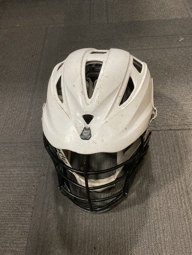 Used Cascade PRO 7 Lacrosse Helmet White LG 11614-S000223054