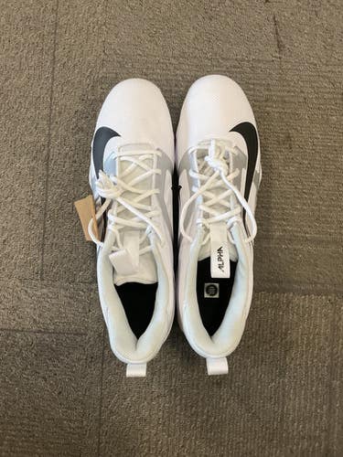 Used Nike Adult FB Cleats White Senior 15 11614-S000223046