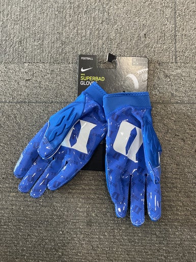 Used Nike DUKE SUPERBAD GLOVES MD FB Gloves Royal Blue MD 11614-S000222497