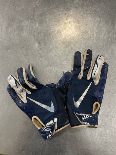 Used Nike VAPOR KNIT FB Gloves Navy Blue XL 11614-S000218979