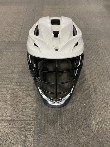 Used Cascade S Lacrosse Helmet White One Size 11614-S000218166