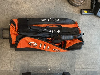 Used Elite TRAVEL BAG BB/SB Player Wheeled Bag Black 11614-S000217032