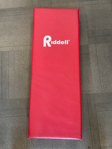 Used Riddell TALL BLOCKING PAD FB Blocking Pad Red 11614-S000210148