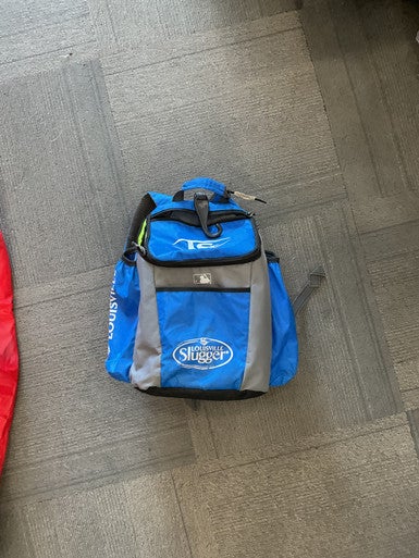 Used Louisville Slugger BB/SB BACKPACK BB/SB Player Backpack Royal Blue 11614-S000210088