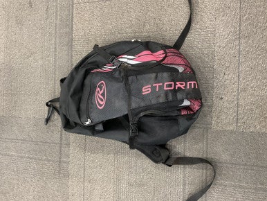 Used Rawlings STORM BB/SB Player Backpack Pink 11614-S000210015