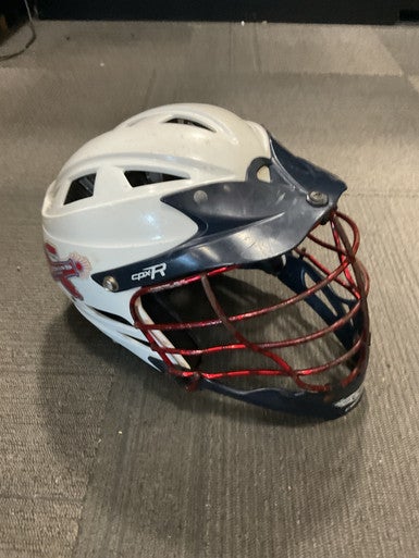 Used Cascade CPX-R HELMET Lacrosse Helmet White One Size 11614-S000214751