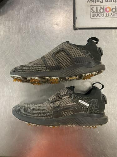 Used Foot Joy HYPER FLEX WRAPID BOA Mens Golf Shoes Black Senior 8 11614-S000214664