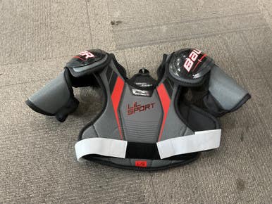 Used Bauer LIL SPORT Youth Shoulder Pads LG 11614-S000205782