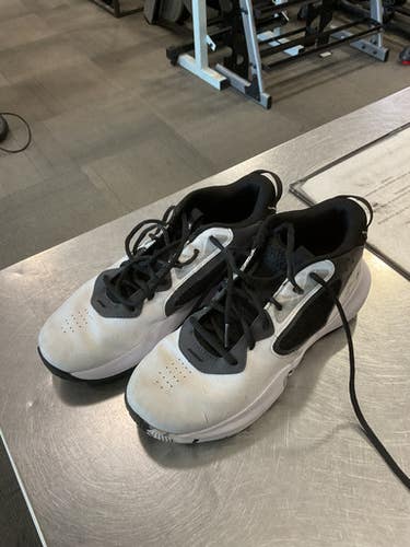 Used Under Armour Basketball Shoes M White Senior 9 11614-S000205152