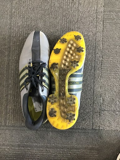 Used Adidas Mens Golf Shoes Grey Senior 11.5 11614-S000204419