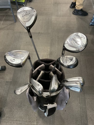 Used Callaway SOLAIRE Womens Package Set LH Black 10 Piece 11614-S000220728