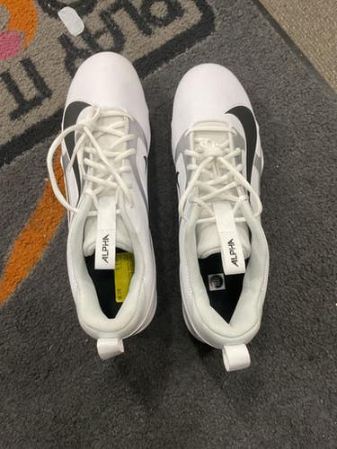 Used Nike Adult FB Cleats White Senior 16 11614-S000218439