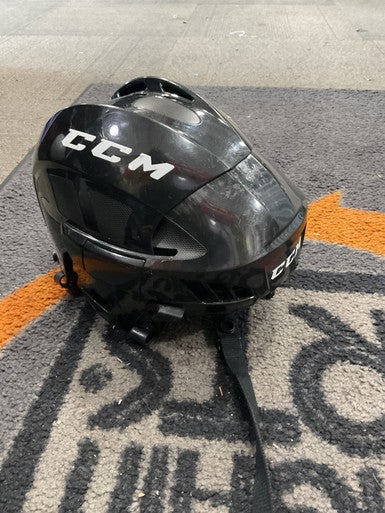 Used CCM BLACK HELMET Hockey Helmet Only Black XS 11614-S000217765