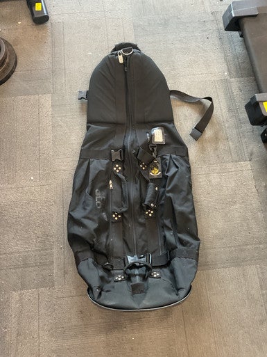 Used CLUB GLOVE SOFT CASE WHEELED BAG Travel Bag Black 11614-S000217685