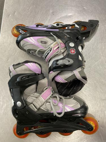 Used Schwinn X PULSE Junior Rec Fitness Skates Purple Adjustable 11614-S000214108