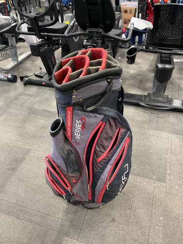 Used Maxfli U SERIES 4.0 Mens Cart Bag Red 11614-S000214032