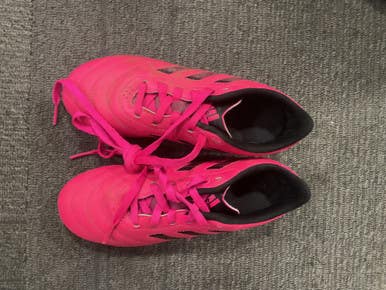 Used Adidas . Soccer Cleats Pink Youth 11.0 11614-S000223916