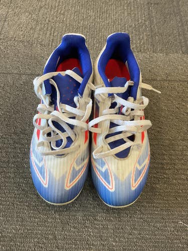 Used Adidas F50 Soccer Cleats Royal Blue Junior 05 11614-S000223842