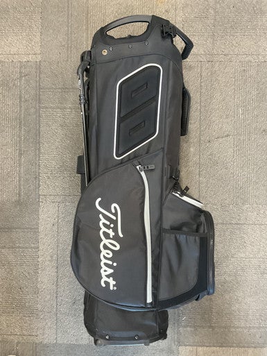 Used Titleist HYBRID 14 Mens Stand Bag Black 11614-S000223808