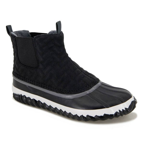 JBU By Jambu Paisley Boots Women's US 10 Black Suede Ankle Chelsea Bootie TZP524